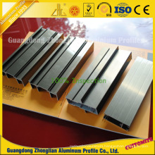 Electrophoresis Champagne Aluminum Profile for Furnitures Decoration